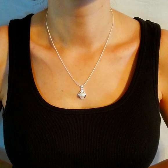 New pearl necklace pendant - Picture 3 of 4